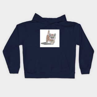 small kitten Kids Hoodie